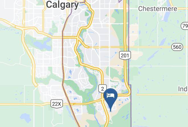 Division 6 - Courtyard By Marriott Calgary South Maps
