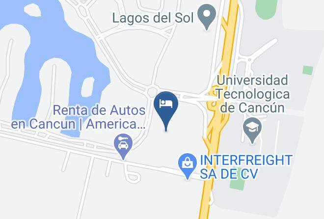 Benito Juarez - Courtyard Cancun Airport Maps