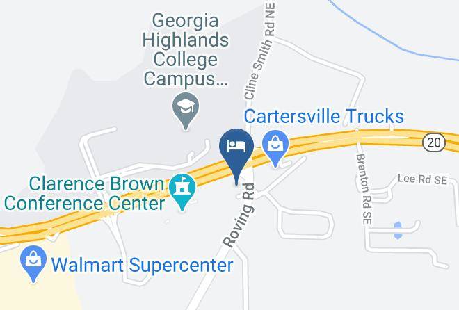 Bartow - Courtyard By Marriott Cartersville Maps