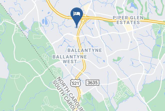 Mecklenburg - Courtyard By Marriott Charlotte Ballantyne Maps