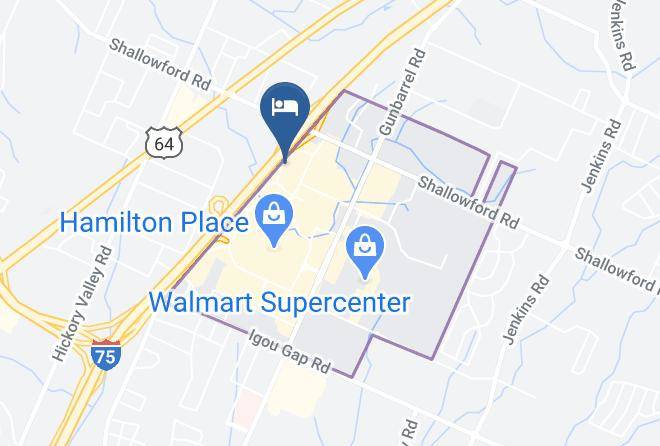 Hamilton - Sonesta Select Chattanooga At Hamilton Place Maps