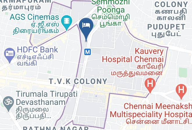 Chennai - Courtyard By Marriott Chennai Maps