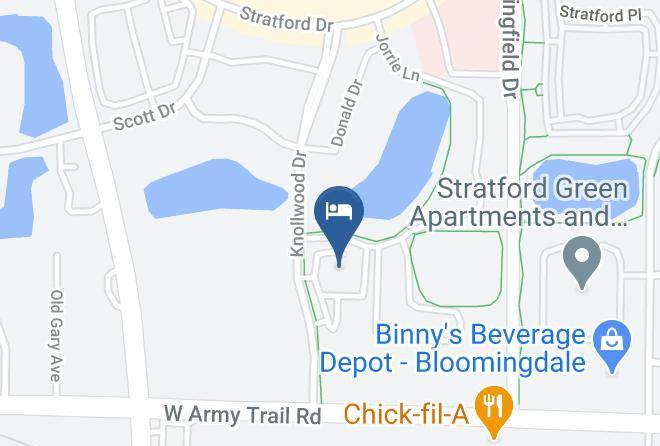 Dupage - Courtyard By Marriott Chicago Bloomingdale Maps