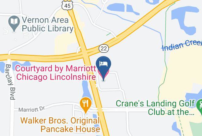 Lake - Courtyard By Marriott Chicago Lincolnshire Maps
