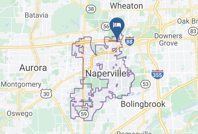 Dupage - Courtyard By Marriott Chicago Naperville Maps