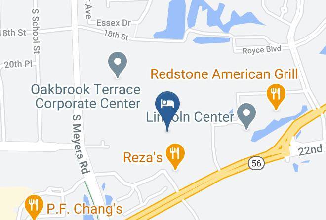 Dupage - Courtyard By Marriott Chicago Oakbrook Terrace Maps