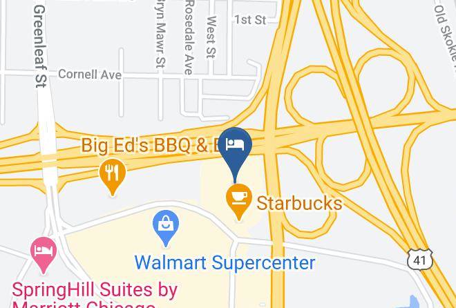 Lake - Courtyard By Marriott Chicago Waukegan Gurnee Maps