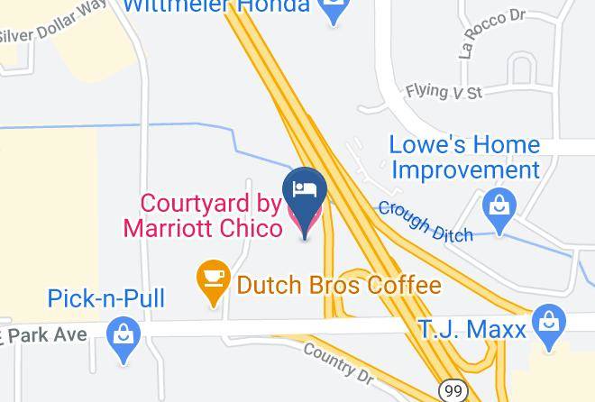 Butte - Courtyard By Marriott Chico Maps