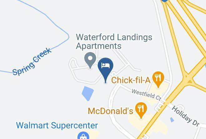 Courtyard By Marriott Clarksville Map