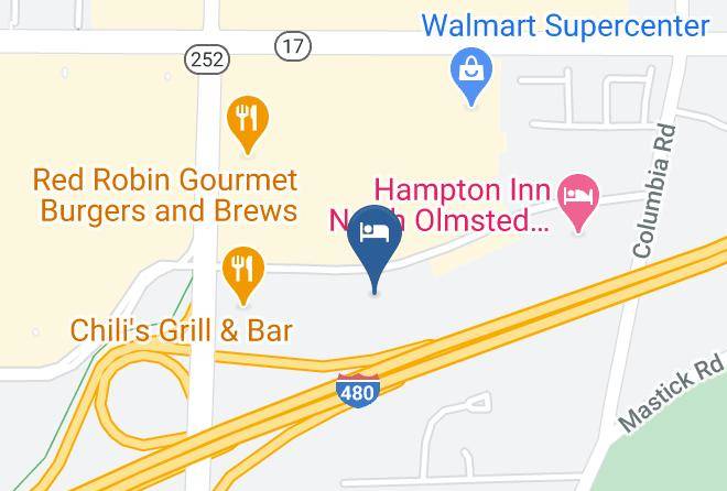 Cuyahoga - Courtyard By Marriott Cleveland Airport North Maps