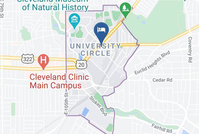 Cuyahoga - Courtyard By Marriott Cleveland University Circle Maps