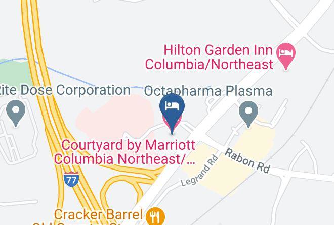Richland - Courtyard By Marriott Columbia Northeast Fort Jackson Area Maps