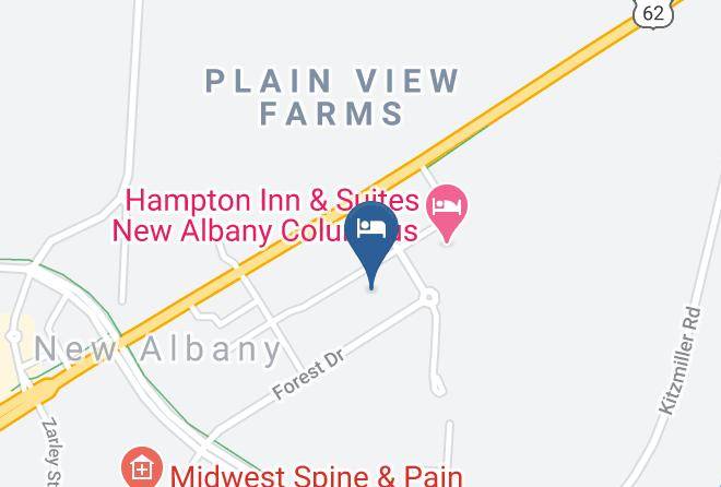 Franklin - Courtyard By Marriott Columbus New Albany Maps