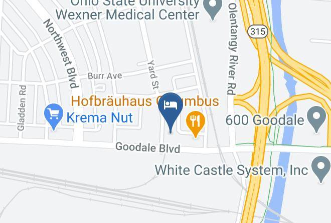 Franklin - Courtyard By Marriott Columbus Osu Maps