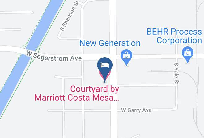 Orange - Courtyard By Marriott Costa Mesa South Coast Metro Maps