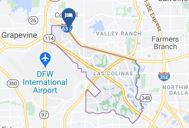 Dallas - Courtyard By Marriott Dallas Dfw Airport North Irving Maps