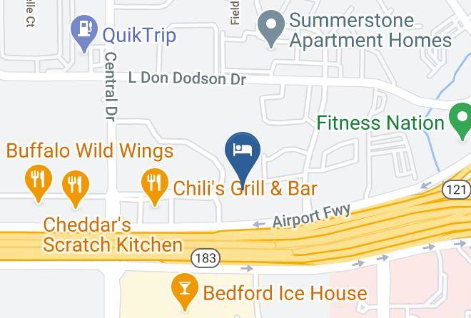 Tarrant - Courtyard By Marriott Dallas Fort Worth Bedford Maps