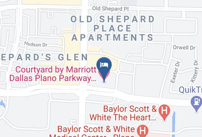 Collin - Courtyard By Marriott Dallas Plano Parkway At Preston Road Maps