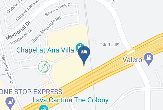 Denton - Courtyard By Marriott Dallas Plano The Colony Maps