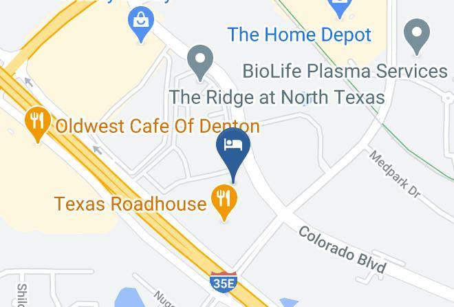 Denton - Courtyard By Marriott Denton Maps