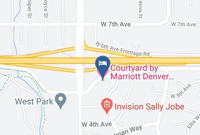Jefferson - Courtyard By Marriott Denver Golden Red Rocks Maps