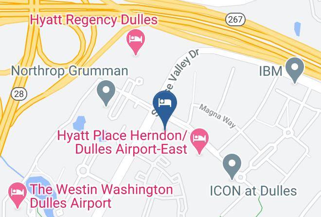 Fairfax - Courtyard By Marriott Dulles Airport Herndon Maps