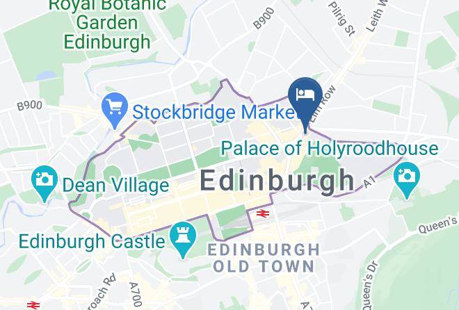 Edinburgh City - Courtyard By Marriott Edinburgh Maps