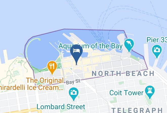 San Francisco - Courtyard By Marriott San Francisco Fisherman's Wharf Maps