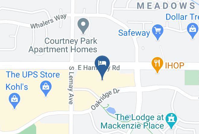 Larimer - Courtyard By Marriott Fort Collins Maps
