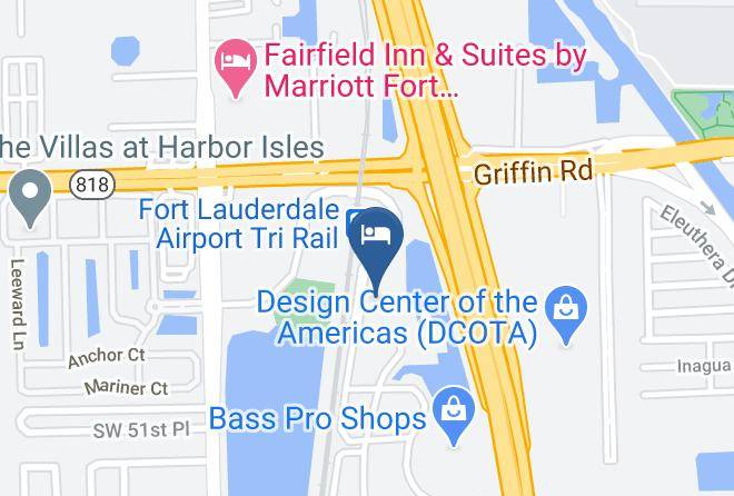 Broward - Courtyard By Marriott Fort Lauderdale Airport & Cruise Port Maps