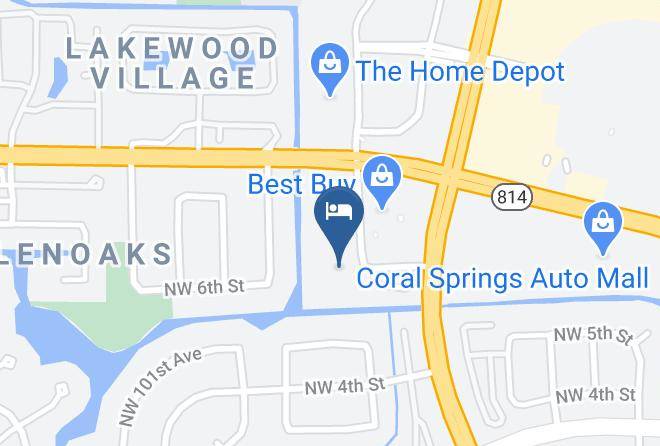 Broward - Courtyard By Marriott Fort Lauderdale Coral Springs Maps