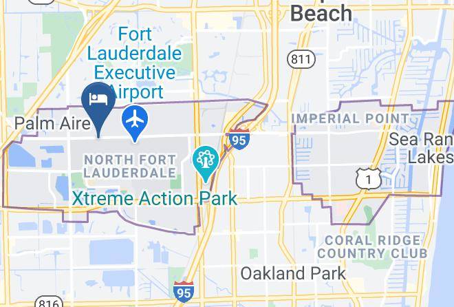 Broward - Courtyard By Marriott Fort Lauderdale North Cypress Creek Maps