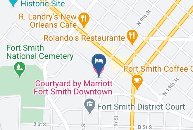 Sebastian - Courtyard By Marriott Fort Smith Downtown Maps