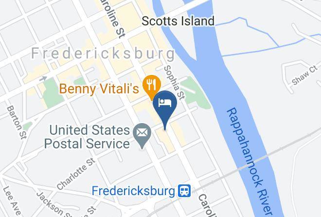 Fredericksburg City - Courtyard By Marriott Fredericksburg Historic District Maps