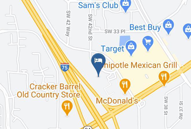 Alachua - Courtyard By Marriott Gainesville Maps