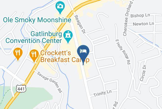 Sevier - Courtyard By Marriott Gatlinburg Downtown Maps