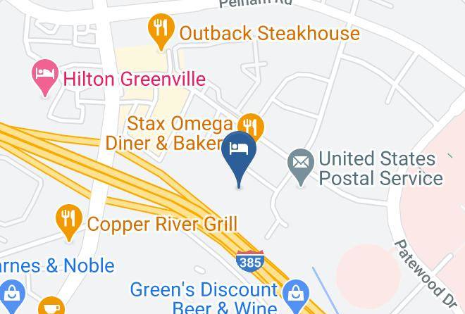 Greenville - Courtyard By Marriott Greenville Haywood Mall Maps