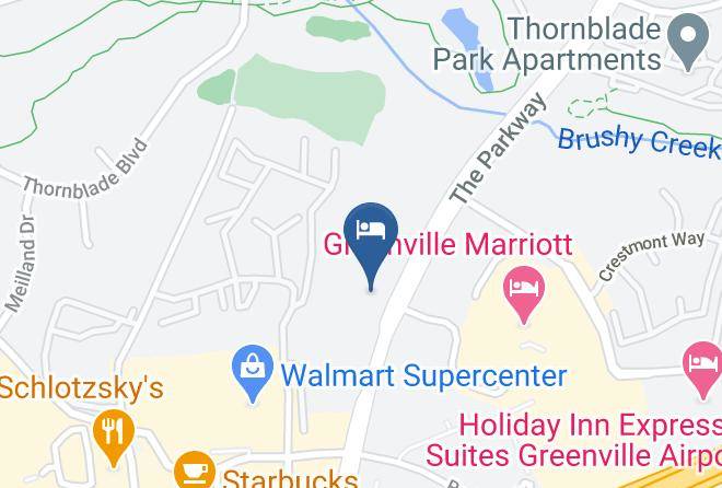 Greenville - Courtyard By Marriott Greenville Spartanburg Airport Maps