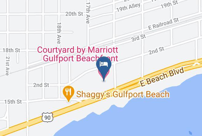Harrison - Courtyard By Marriott Gulfport Beachfront Maps