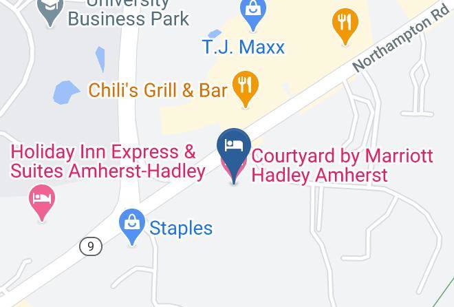 Hampshire - Courtyard By Marriott Hadley Amherst Maps