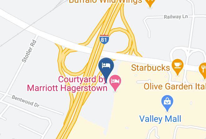 Washington - Springhill Suites By Marriott Hagerstown Maps