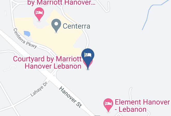 Courtyard By Marriott Hanover Lebanon Map