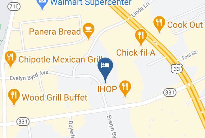 Harrisonburg City - Courtyard By Marriott Harrisonburg Maps