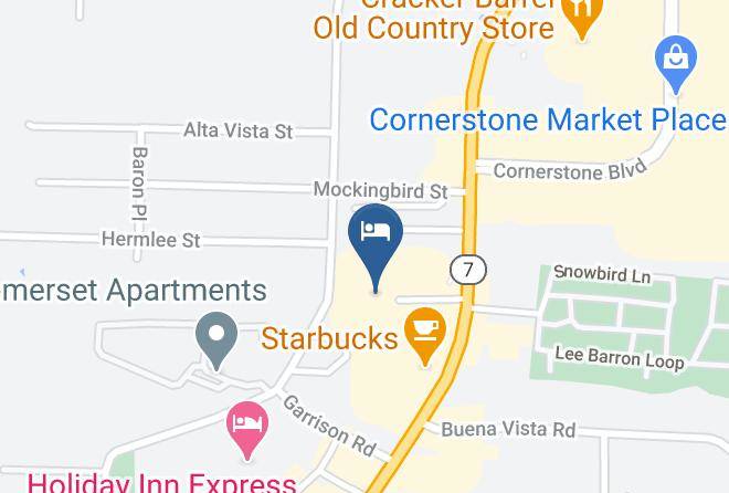 Garland - Courtyard By Marriott Hot Springs Maps