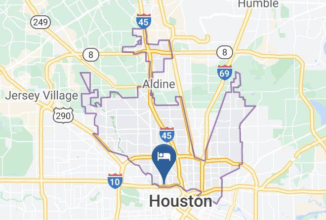 Harris - Courtyard By Marriott Houston Heights I 10 Maps