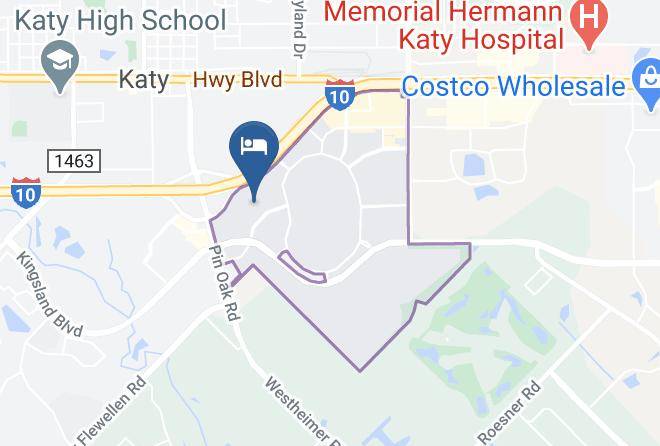 Fort Bend - Courtyard By Marriott Houston Katy Mills Maps