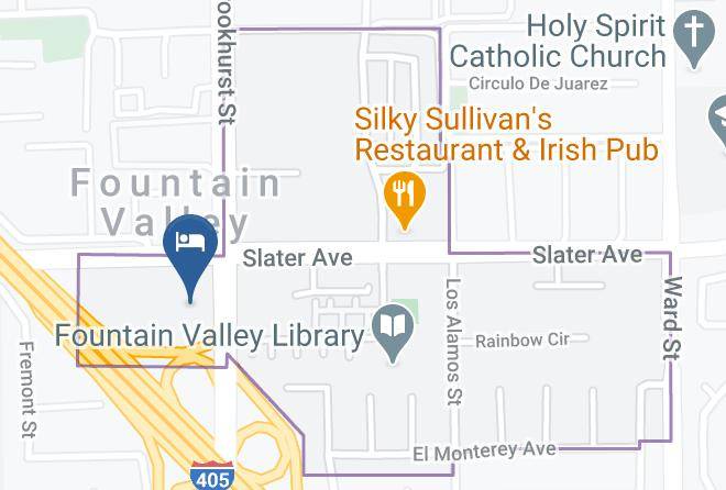 Orange - Courtyard By Marriott Huntington Beach Fountain Valley Maps