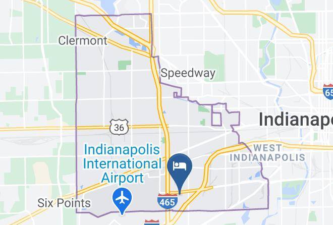 Marion - Courtyard By Marriott Indianapolis Airport Maps