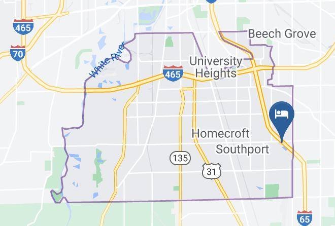 Marion - Courtyard By Marriott Indianapolis South Maps