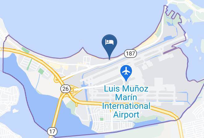 Carolina - Courtyard By Marriott Isla Verde Beach Resort Maps